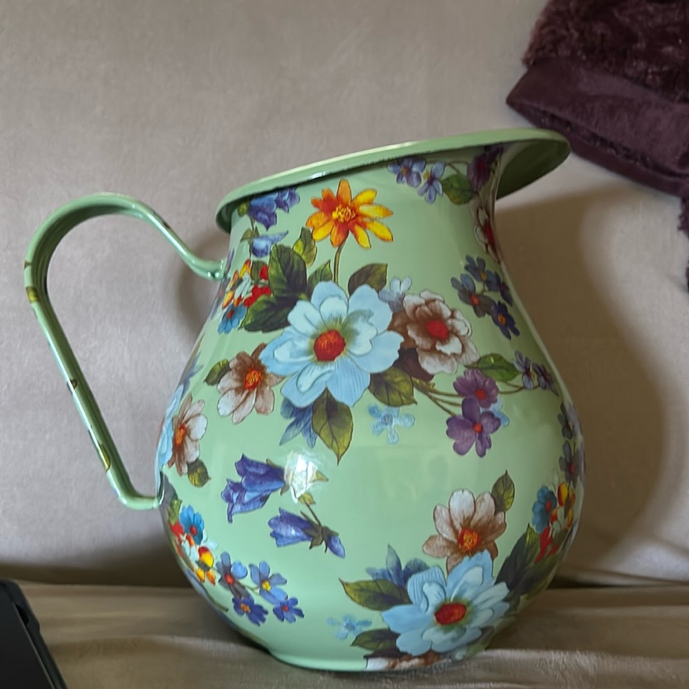 Mackenzie Childs Flower market pitcher